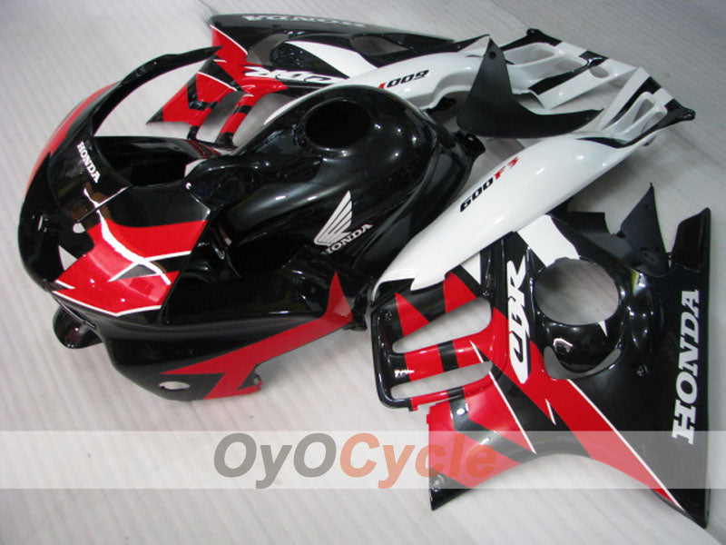 Injection Fairing kit for 95-96 CBR600F3 - Red, Black - Factory Style #OYO87900025