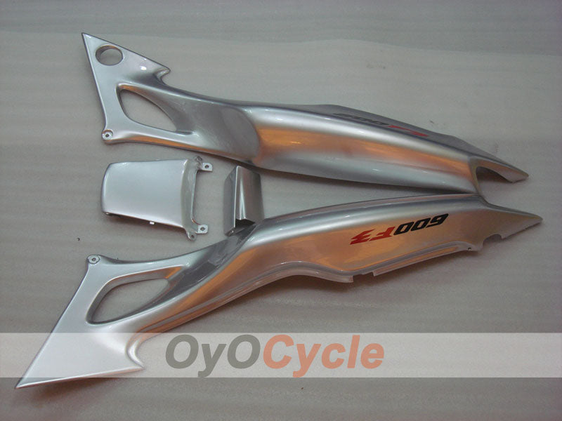 Injection Fairing kit for 97-98 CBR600F3 - Black, Silver - Factory Style #OYO87900075
