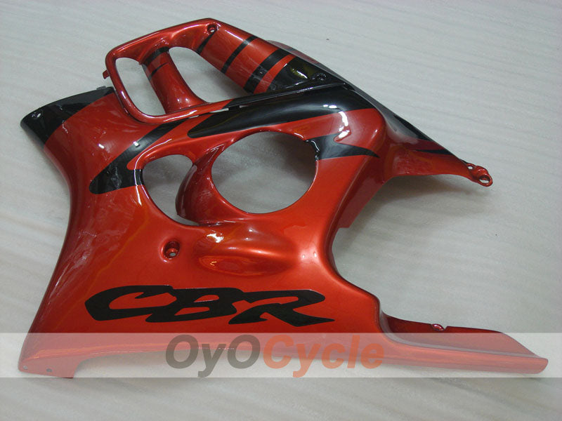 Injection Fairing kit for 97-98 CBR600F3 - Orange, Black - Factory Style #OYO87900079
