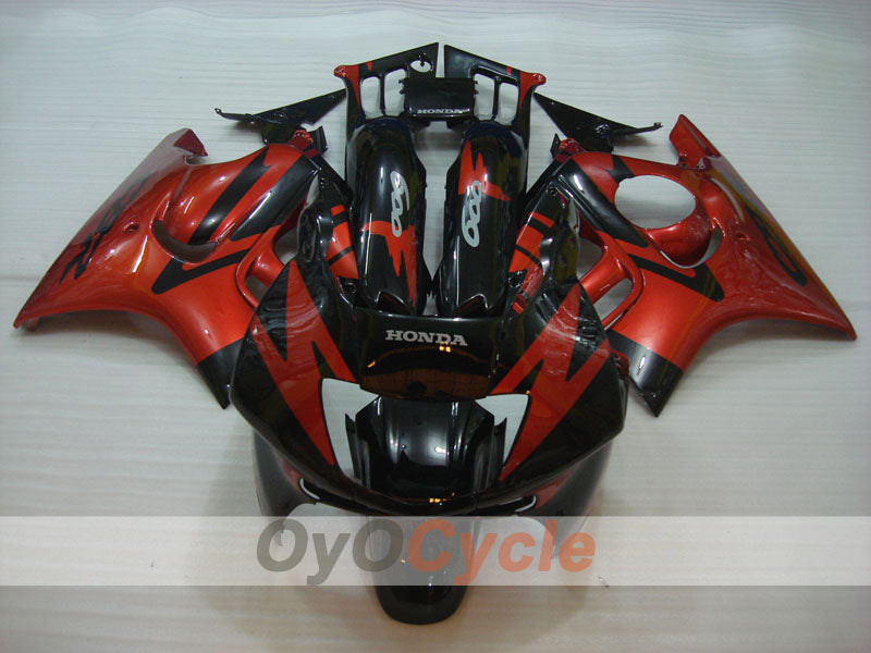 Injection Fairing kit for 97-98 CBR600F3 - Orange, Black - Factory Style #OYO87900079