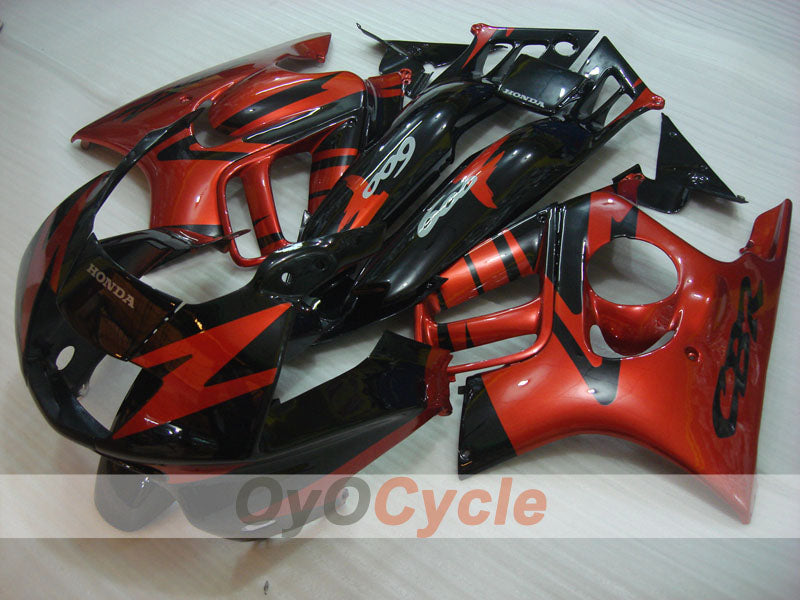 Injection Fairing kit for 97-98 CBR600F3 - Orange, Black - Factory Style #OYO87900079