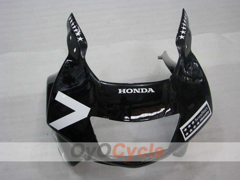 Injection Fairing kit for 95-96 CBR600F3 - Black, Silver - SevenStars #OYO87902758
