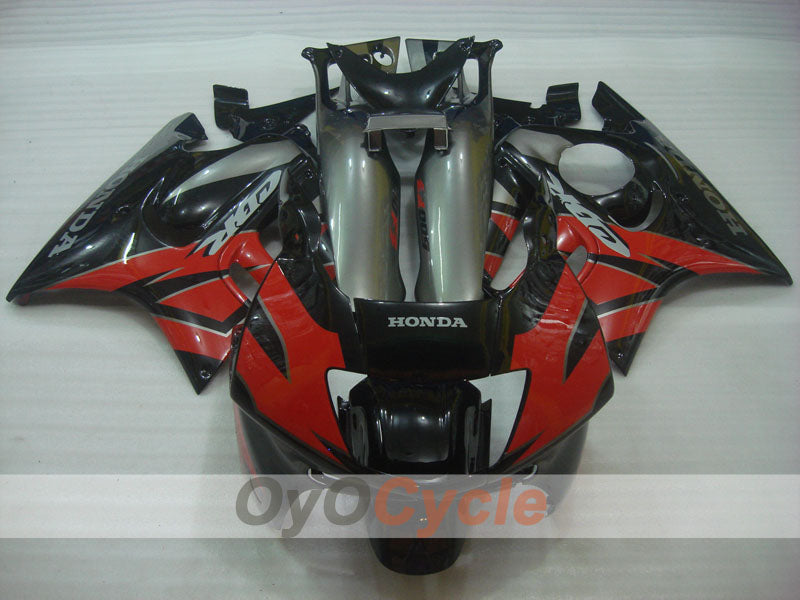 Injection Fairing kit for 95-96 CBR600F3 - Red, Black - Factory Style #OYO87902763