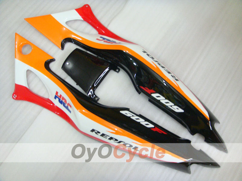 Injection Fairing kit for 95-96 CBR600F3 - Orange, Black - Repsol #OYO87902764
