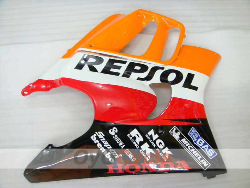 Injection Fairing kit for 95-96 CBR600F3 - Orange, Black - Repsol #OYO87902764