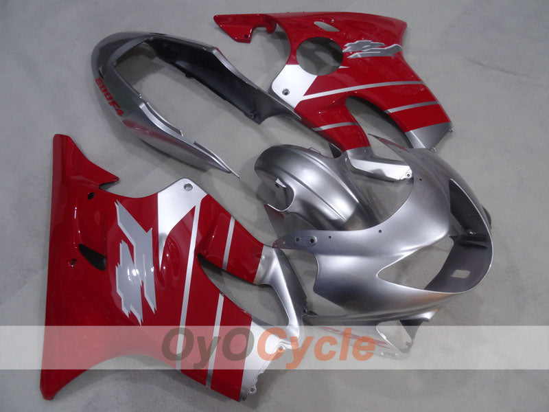 Injection Fairing kit for 99-00 CBR600F4 - Red, Silver - Factory Style #OYO87904821 Secondary image