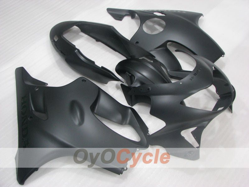 Injection Fairing kit for 99-00 CBR600F4 - Black, Matte - Factory Style #OYO87904822 Main image