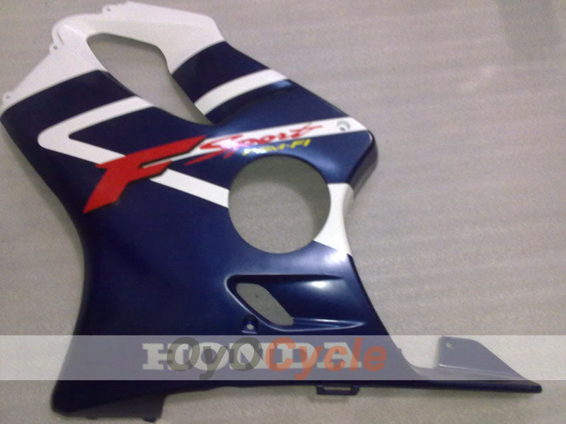 Injection Fairing kit for 99-00 CBR600F4 - Blue, White - Factory Style, Customize #OYO87904825 Secondary image