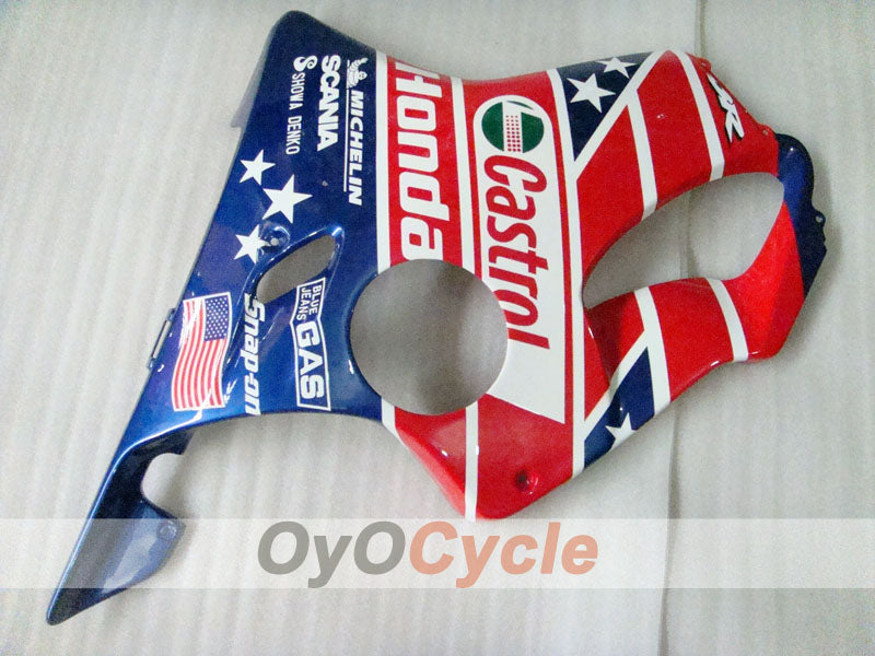 Left & Right Side Fairing For Honda 99-00 CBR600F4 #OYO87907975 Secondary image