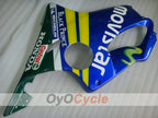 Injection Fairing kit for 99-00 CBR600F4 - Yellow, White - Castrol, Movistar #OYO87900116