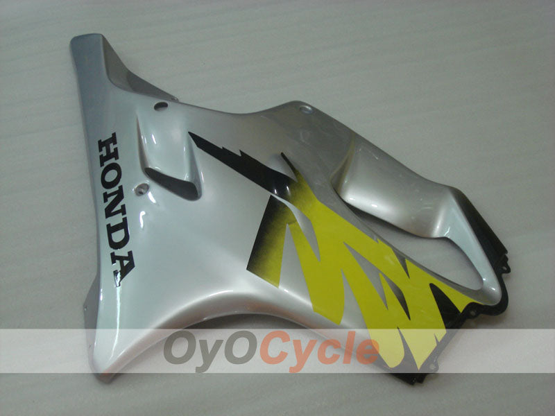 Injection Fairing kit for 99-00 CBR600F4 - Black, Silver - Factory Style #OYO87900119