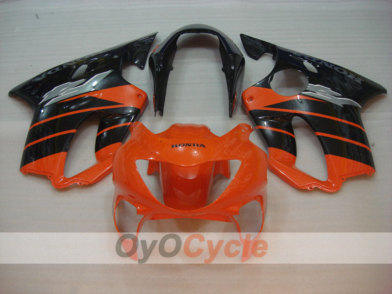 Injection Fairing kit for 99-00 CBR600F4 - Orange, Black - Factory Style #OYO87900124