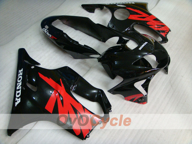Injection Fairing kit for 99-00 CBR600F4 - Black - Factory Style #OYO87900125 Main image
