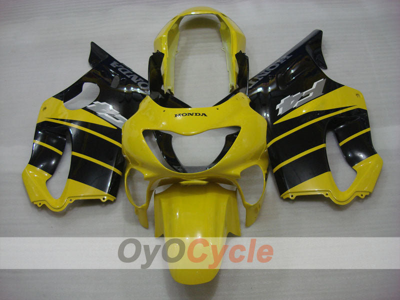Injection Fairing kit for 99-00 CBR600F4 - Yellow, Black - Factory Style #OYO87900126