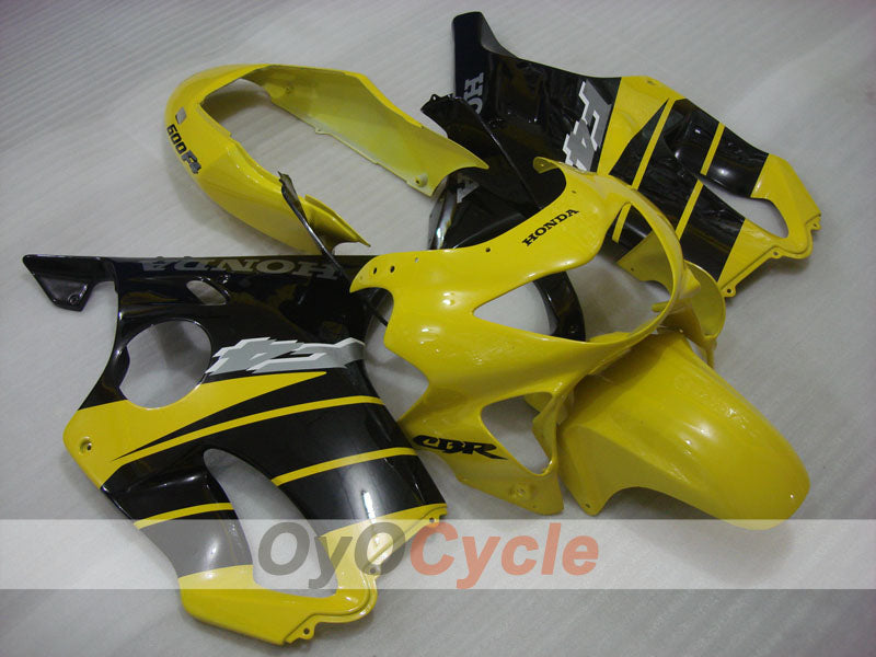 Injection Fairing kit for 99-00 CBR600F4 - Yellow, Black - Factory Style #OYO87900126