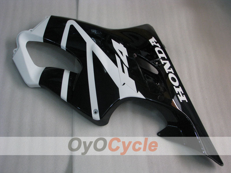 Injection Fairing kit for 99-00 CBR600F4 - White, Black - Factory Style #OYO87900129