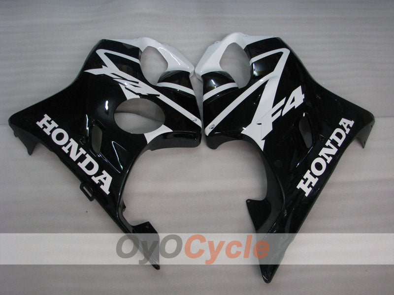 Injection Fairing kit for 99-00 CBR600F4 - White, Black - Factory Style #OYO87900129
