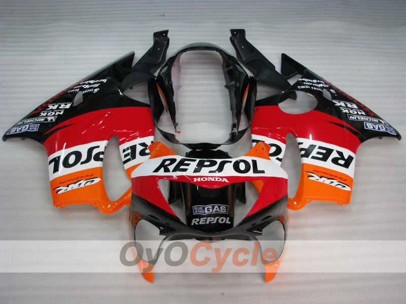 Injection Fairing kit for 99-00 CBR600F4 - Orange, Black - MICHELIN, Repsol #OYO87900141 Secondary image