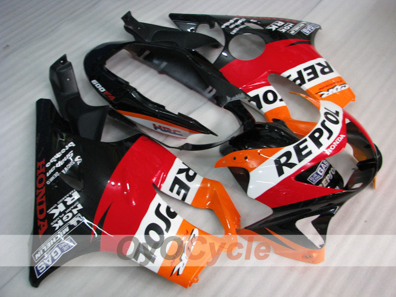 Injection Fairing kit for 99-00 CBR600F4 - Orange, Black - MICHELIN, Repsol #OYO87900141 Main image