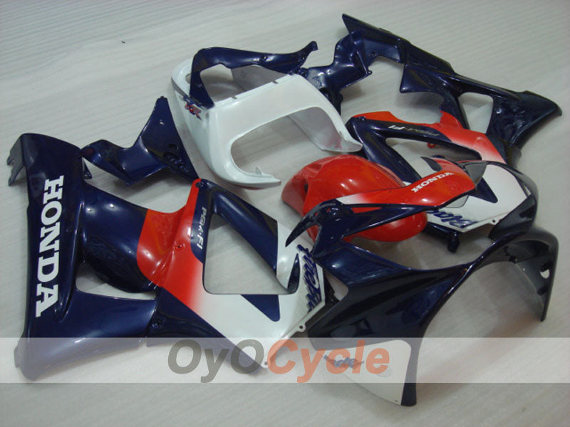 Injection Fairing kit for 00-01 CBR900RR 929 - Red, Blue - Factory Style #OYO87904873 Main image