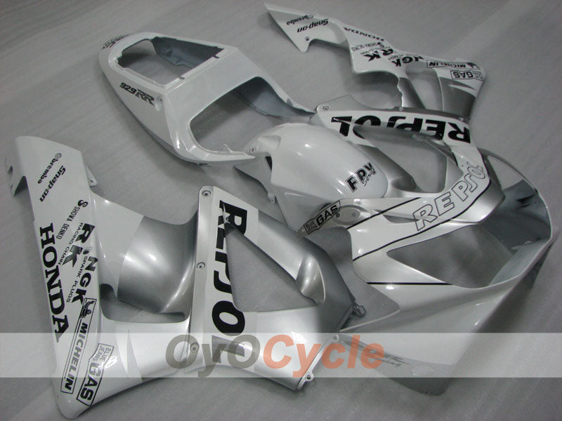Injection Fairing kit for 00-01 CBR900RR 929 - White - Factory Style #OYO87904874 Main image