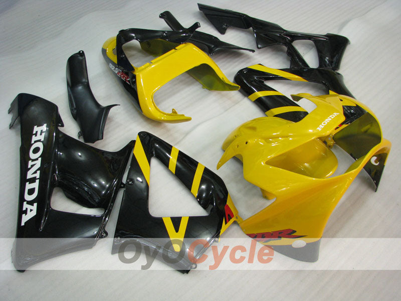 Injection Fairing kit for 00-01 CBR900RR 929 - Yellow, Black - Factory Style #OYO87904876 Main image