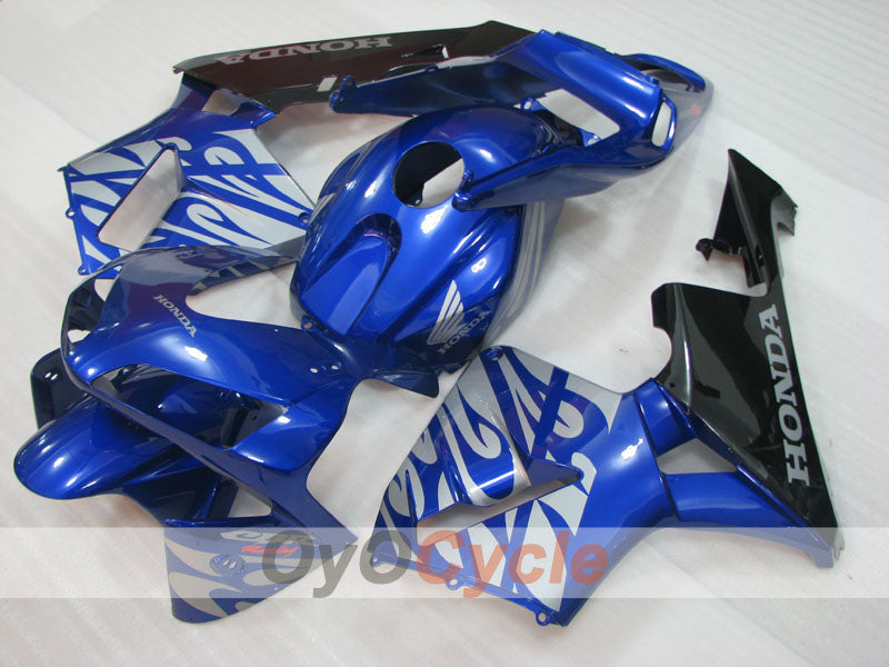 Injection Fairing kit for 03-04 CBR600RR - Blue, Black - Factory Style #OYO87904890