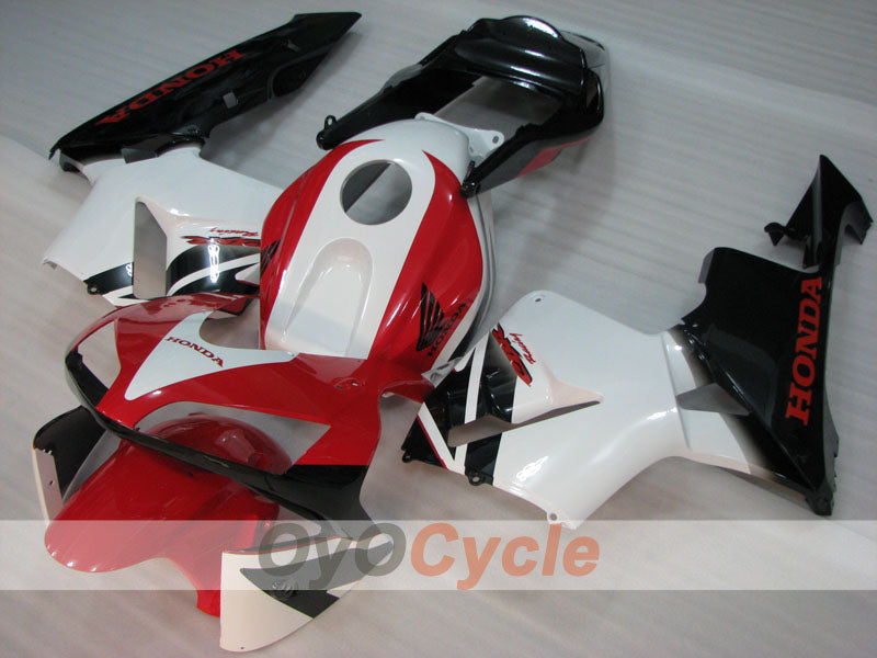 Injection Fairing kit for 03-04 CBR600RR - Red, White - Erion Racing #OYO87904897 Secondary image