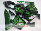 Injection Fairing kit for 03-04 CBR600RR - Green, Black - Flame #OYO87904899