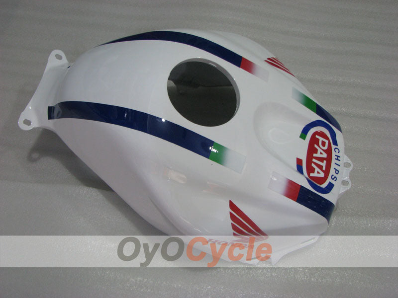 Injection Fairing kit for 03-04 CBR600RR - Red, White - PATA #OYO87904900