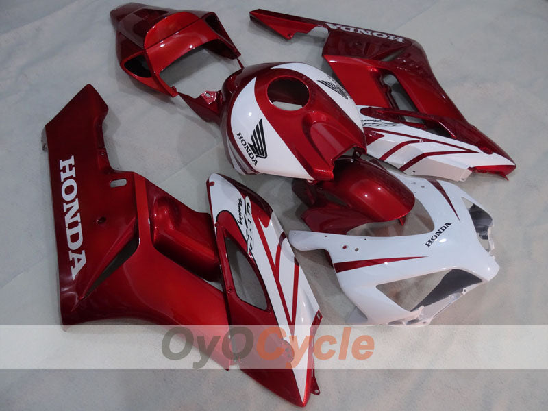 Injection Fairing kit for 04-05 CBR1000RR - Red, White - Factory Style #OYO87904941 Main image