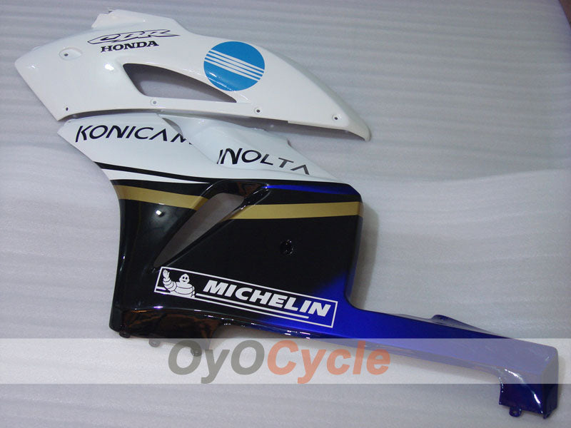 Injection Fairing kit for 04-05 CBR1000RR - White, Black - Konica Minolta #OYO87904943