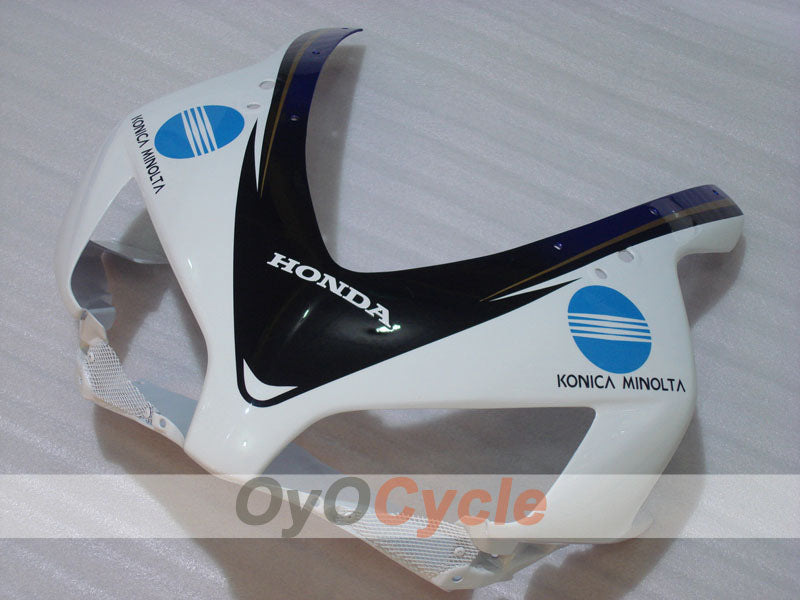 Injection Fairing kit for 04-05 CBR1000RR - White, Black - Konica Minolta #OYO87904943