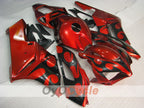 Injection Fairing kit for 04-05 CBR1000RR - Orange, Black - Flame #OYO87904957