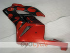 Injection Fairing kit for 04-05 CBR1000RR - Orange, Black - Flame #OYO87904957