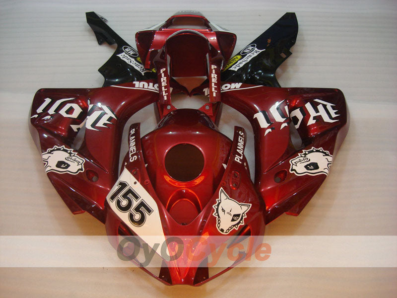 Injection Fairing kit for 06-07 CBR1000RR - Red Wine Color - PLANNELS #OYO87904971