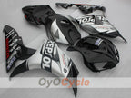 Injection Fairing kit for 06-07 CBR1000RR - Black, Silver - Repsol #OYO87904977