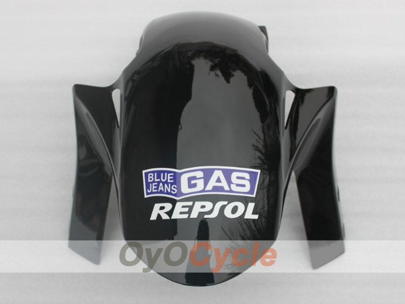 Injection Fairing kit for 06-07 CBR1000RR - Black, Silver - Repsol #OYO87904977