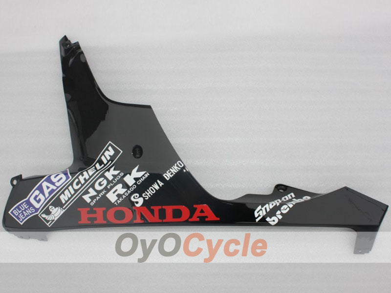 Injection Fairing kit for 06-07 CBR1000RR - Black, Silver - Repsol #OYO87904977