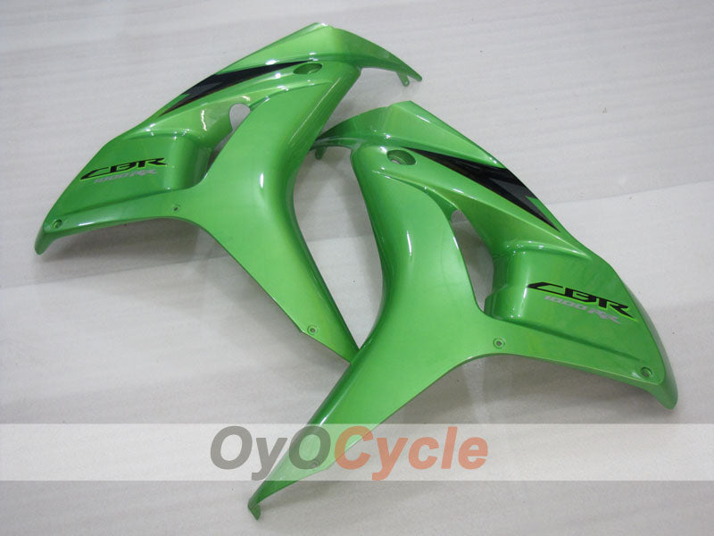 Injection Fairing kit for 06-07 CBR1000RR - Green, Black - Factory Style #OYO87904978