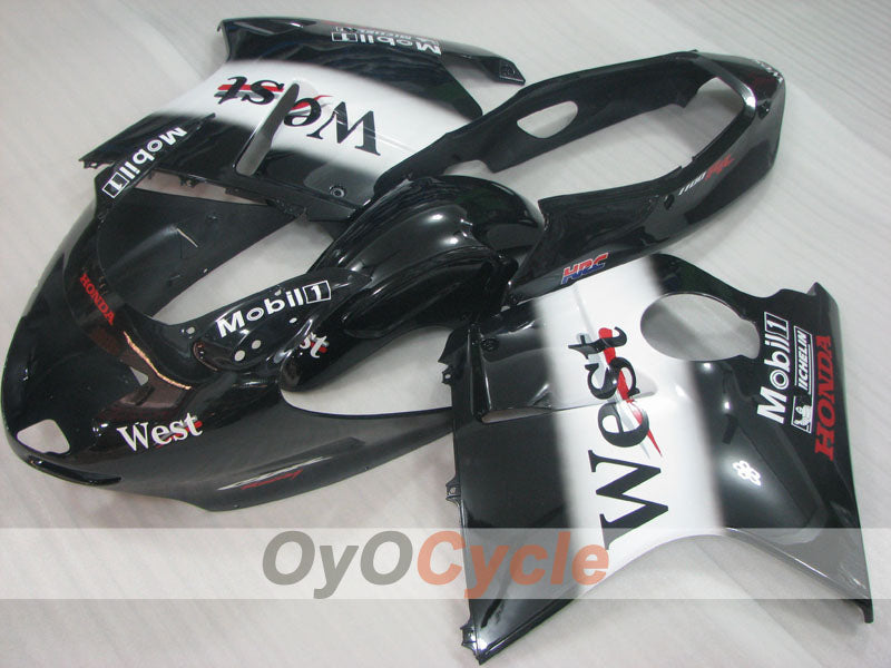 Injection Fairing kit for 96-07 CBR1100XX - Black - West #OYO87905044