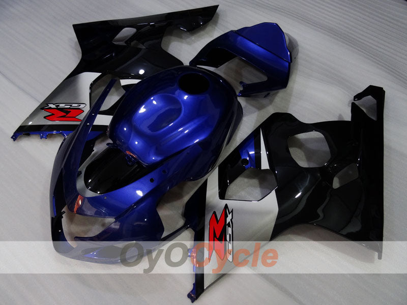 Injection Fairing kit for 04-05 GSXR600 - Blue, Black - Factory Style #OYO87905243