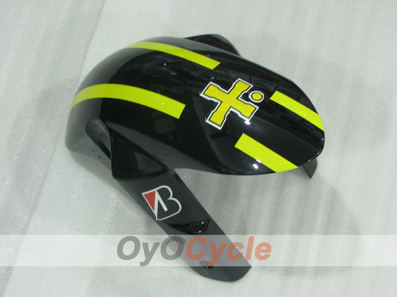 Injection Fairing kit for 06-07 GSX R600 - Yellow, Black - Rizla+ #OYO87905303