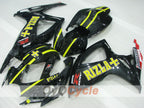 Injection Fairing kit for 06-07 GSX R750 - Yellow, Black - Rizla+ #OYO87905340