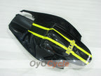 Injection Fairing kit for 06-07 GSX R600 - Yellow, Black - Rizla+ #OYO87905303