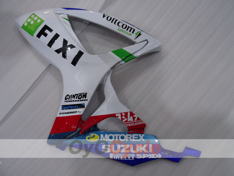 Injection Fairing kit for 06-07 GSX R750 - Blue, White - FIXI #OYO87905341
