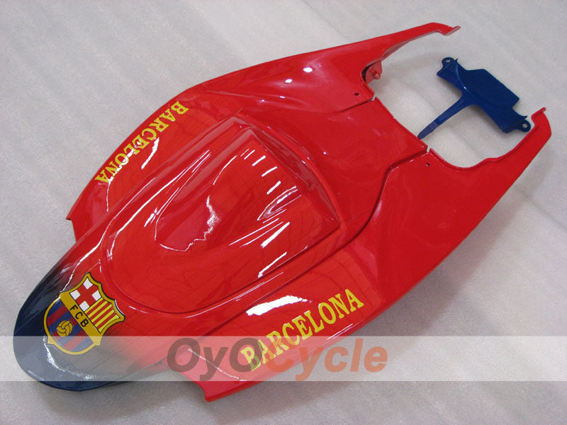 Injection Fairing kit for 06-07 GSX R750 - Red, Black - FCB #OYO87905342