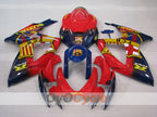 Injection Fairing kit for 06-07 GSX R750 - Red, Black - FCB #OYO87905342