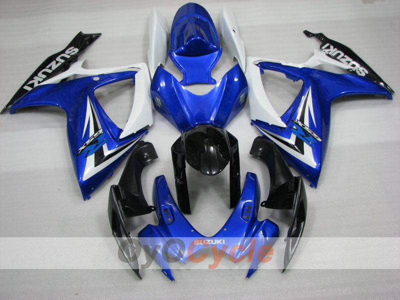 Injection Fairing kit for 06-07 GSX R600 - Blue, White, Black - Factory Style #OYO87905306 Secondary image