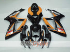 Injection Fairing kit for 06-07 GSX R600 - Orange, Black - Factory Style #OYO87905307